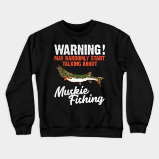 Muskie Fishing Crewneck Sweatshirt